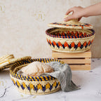 Moonj Grass Basket Nestasia