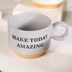 Productivity Quotes Stackable Cup Set Of 4 215ml Nestasia