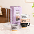 Productivity Quotes Stackable Cup Set Of 4 215ml Nestasia
