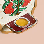 Motif Jharokha Tealight Candle Holder Lippan Wall Art Set Of 2 Nestasia