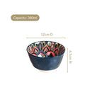 Multicolour Mandala Snack Bowl Set Of 4 380ml Nestasia