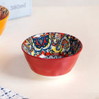 Multicolour Mandala Snack Bowl Set Of 4 380ml Nestasia