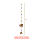 Festive Wheel Door Hanging Set Of 4 Nestasia