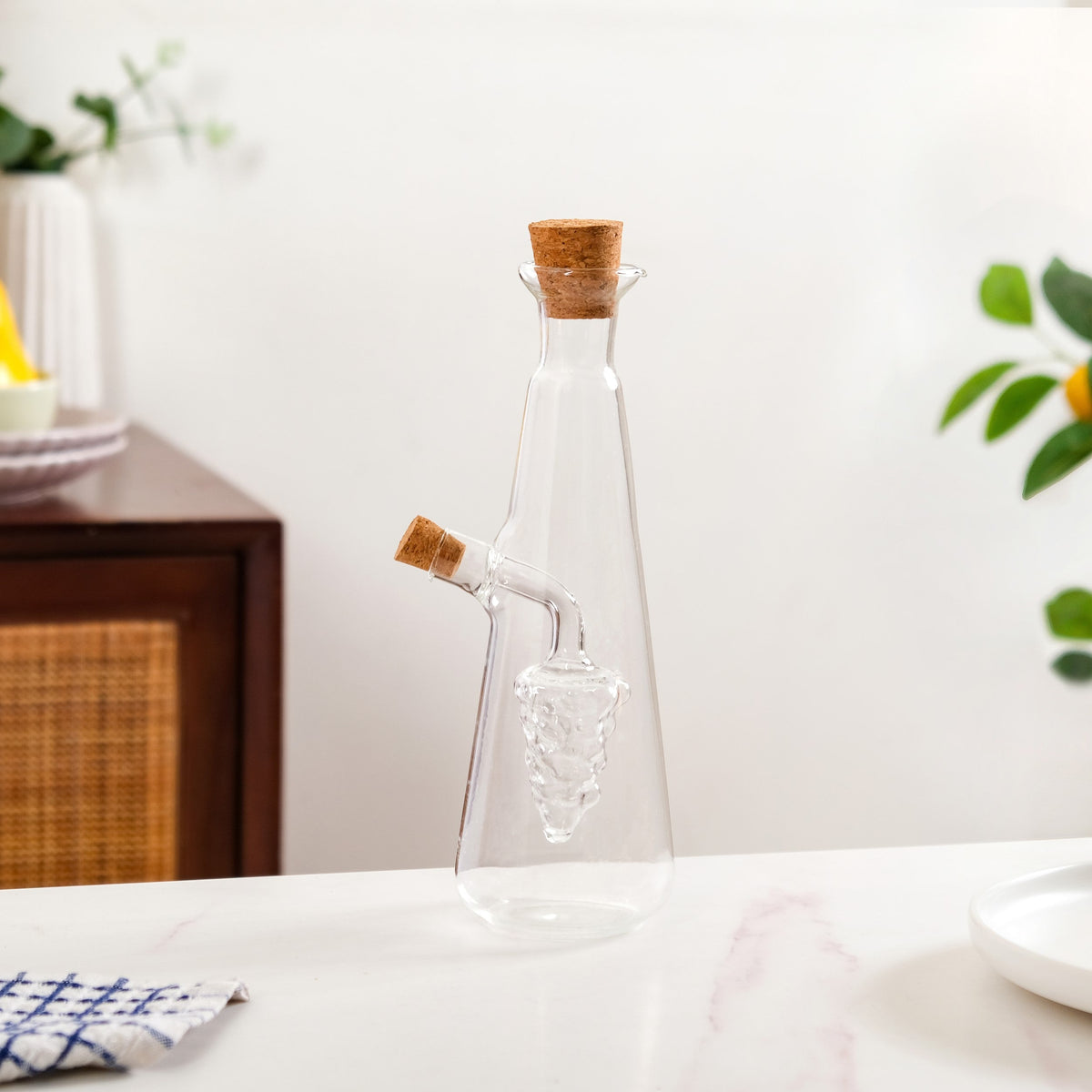 Multipurpose Cruet For Olive Oil And Balsamic Vinegar Nestasia
