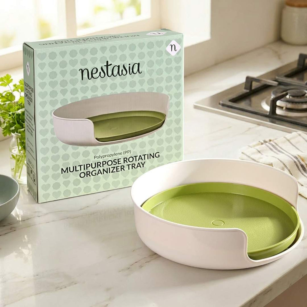 Multipurpose Rotating Organizer Tray Nestasia