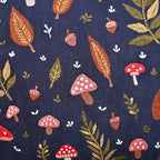 Enchanted Foliage Embroidered Sofa Cushion Cover 40x40cm Nestasia