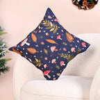 Enchanted Foliage Embroidered Sofa Cushion Cover 40x40cm Nestasia