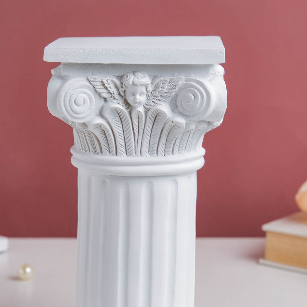 White Augustus Roman Pillar Large Nestasia