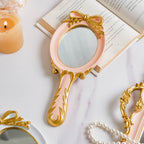 Venus Vanity Handheld Mirror Pink Nestasia