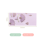 Gold Lotus Gift Envelope For Cash Set Of 12 Lavender Nestasia
