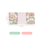 Set Of 12 Blue Lotus Money Gifting Envelope Nestasia