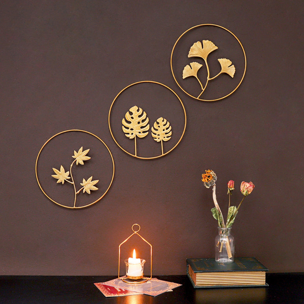 Golden Wall Decor Nestasia