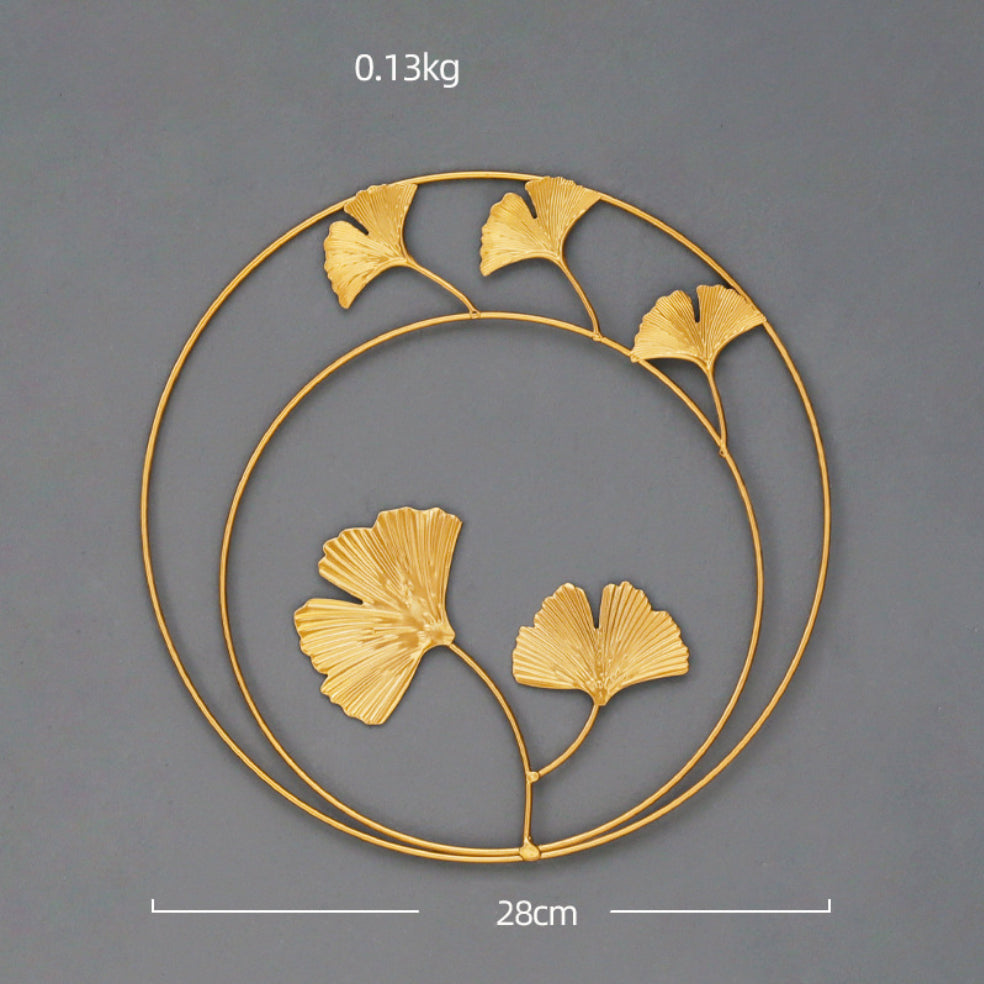 Golden Wall Decor Nestasia