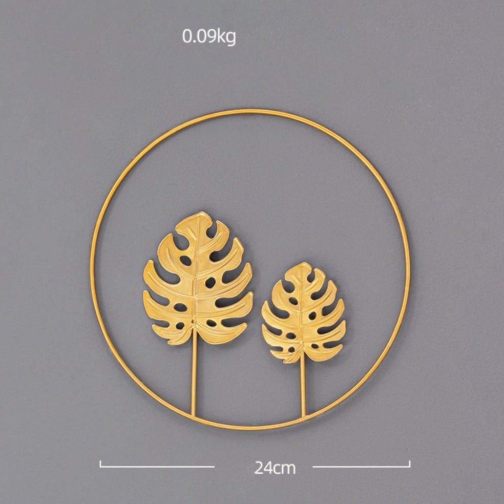 Golden Wall Decor Nestasia