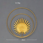 Golden Wall Decor Nestasia