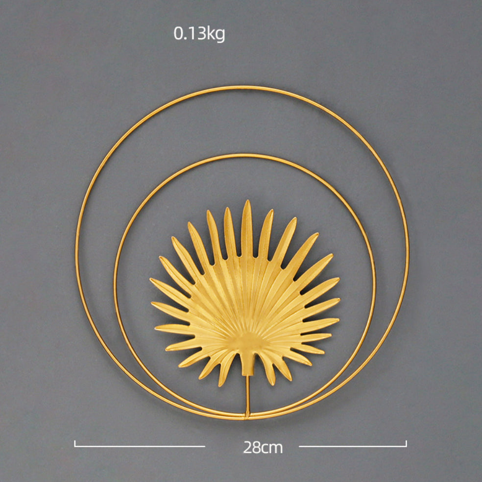 Golden Wall Decor Nestasia