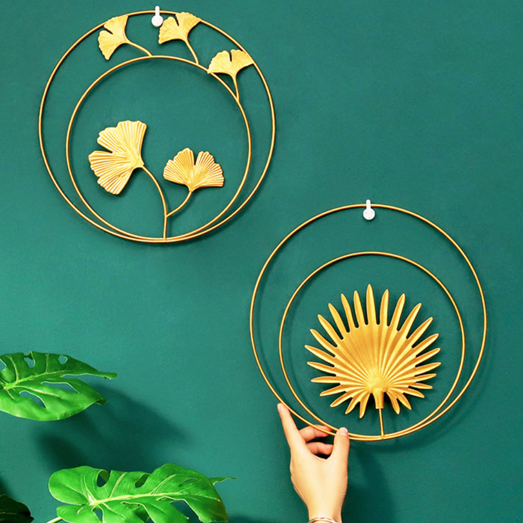 Golden Wall Decor Nestasia