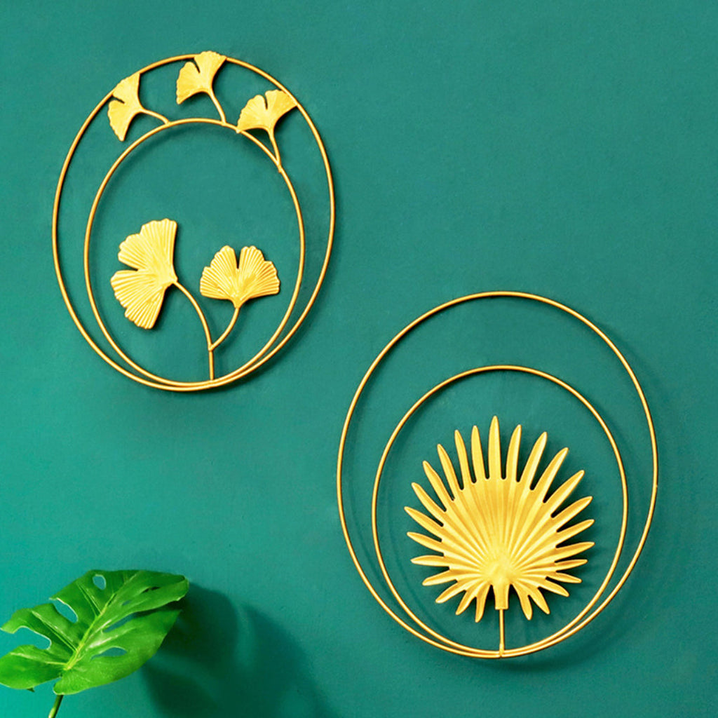 Golden Wall Decor Nestasia