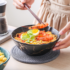 Marble Texture Soup Bowl Nestasia