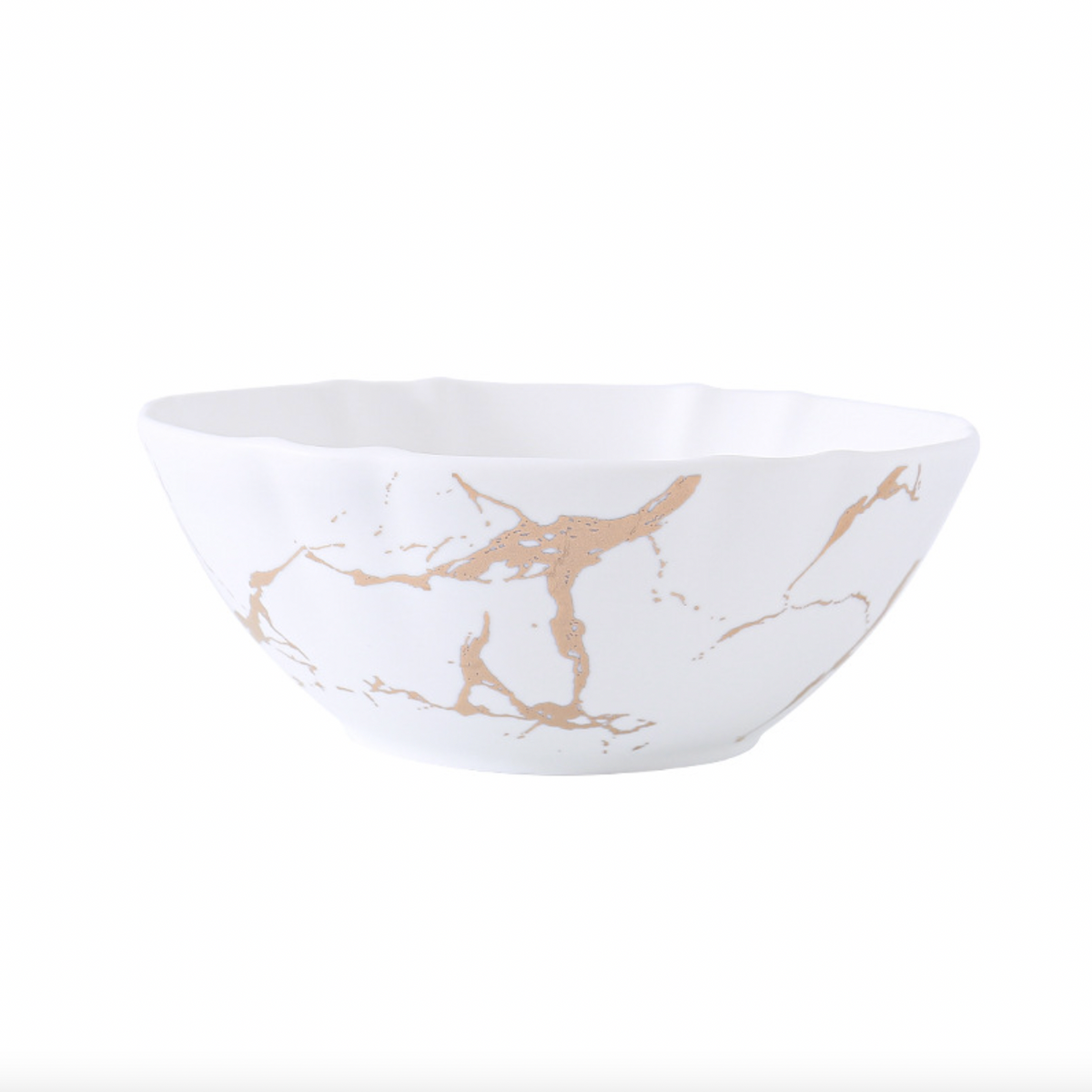 Marble Texture Soup Bowl Nestasia