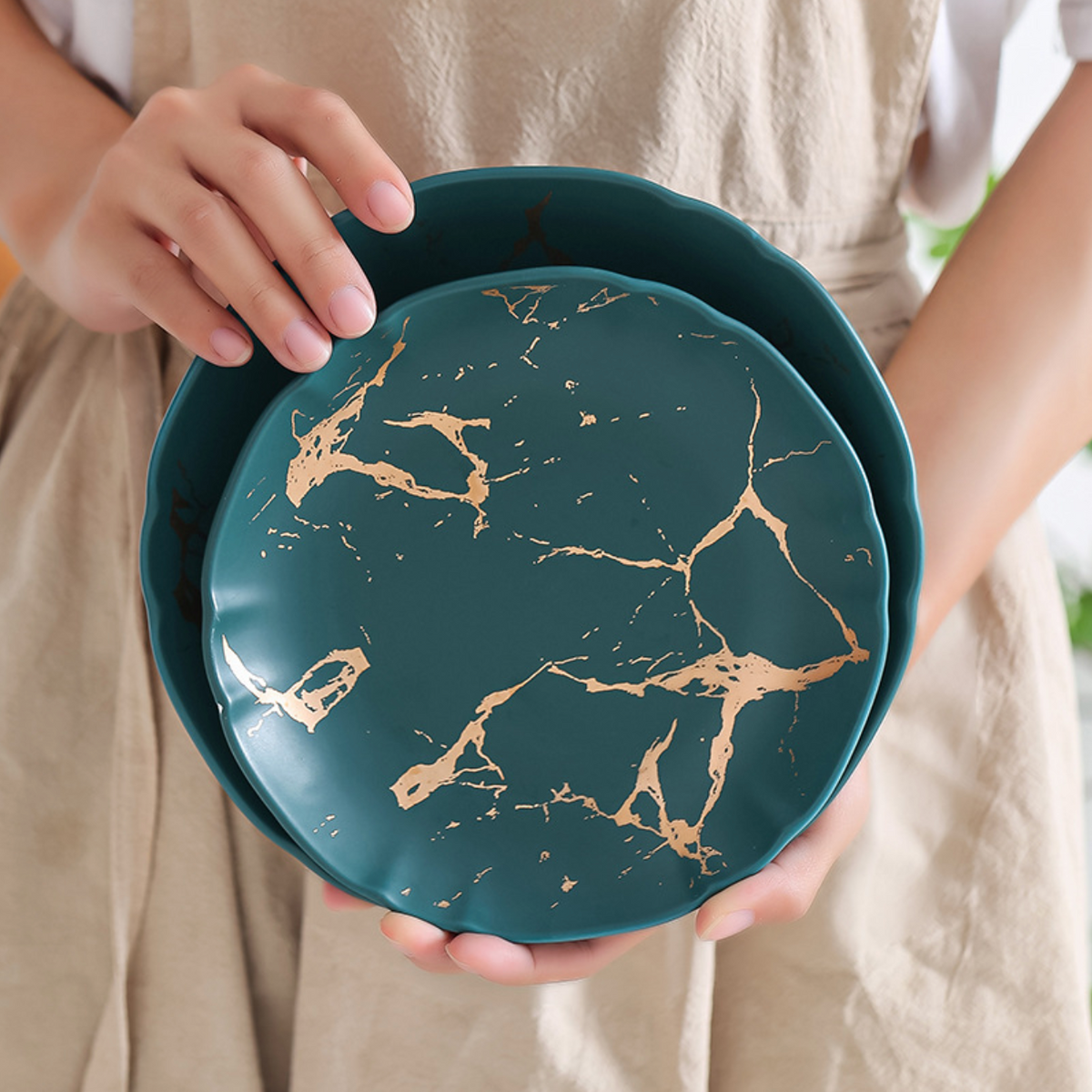 Ceramic Salad Plate Nestasia