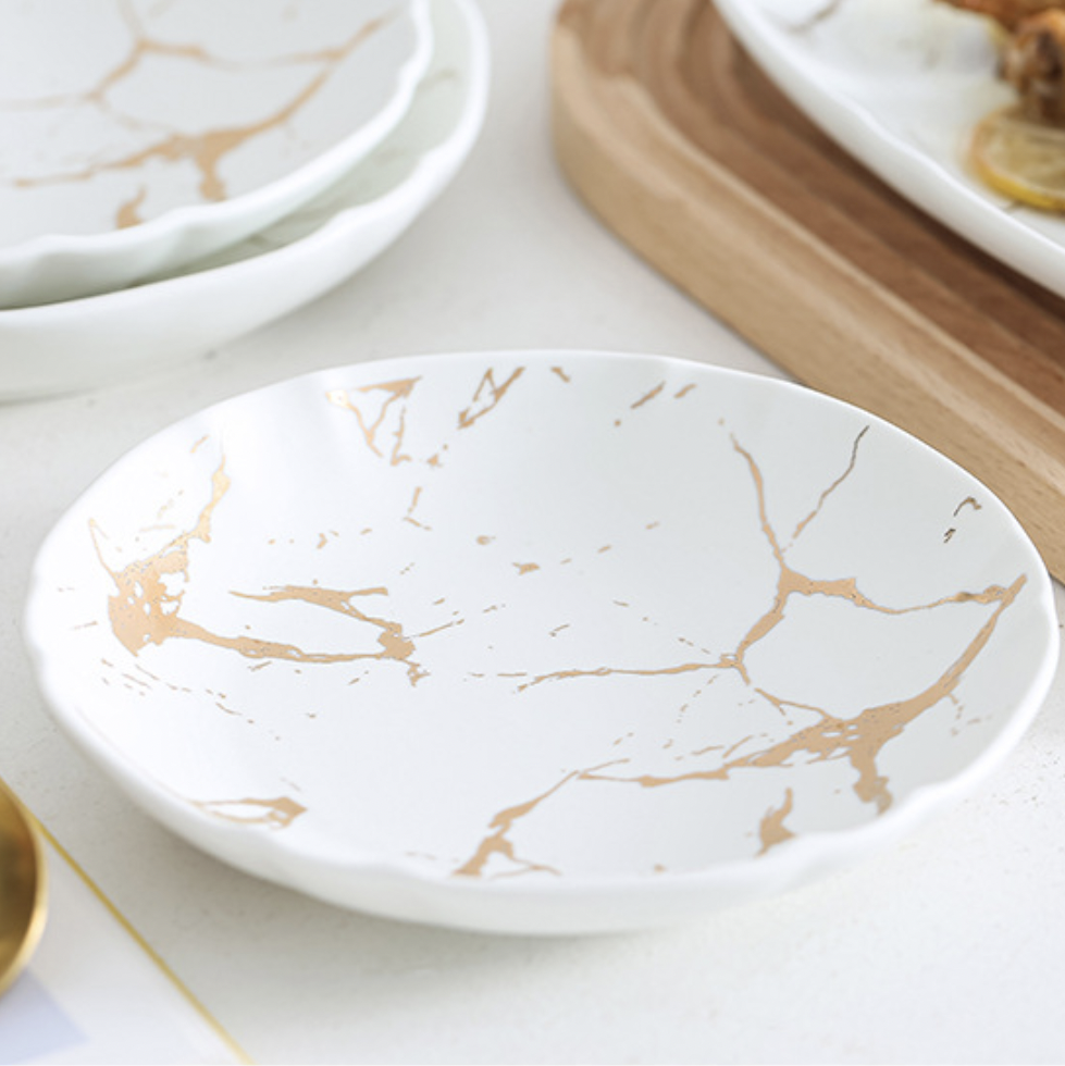 Ceramic Salad Plate Nestasia