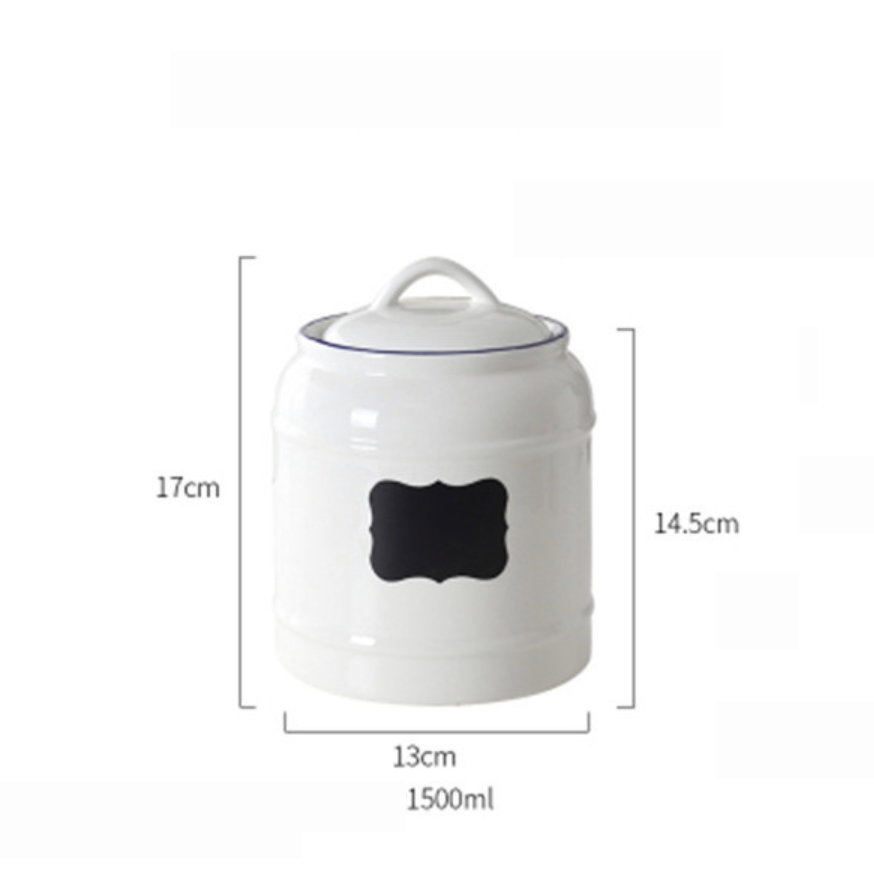 Airtight Jars Black Nestasia