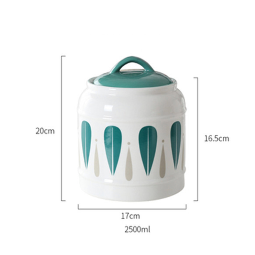 Airtight Jars Green Nestasia