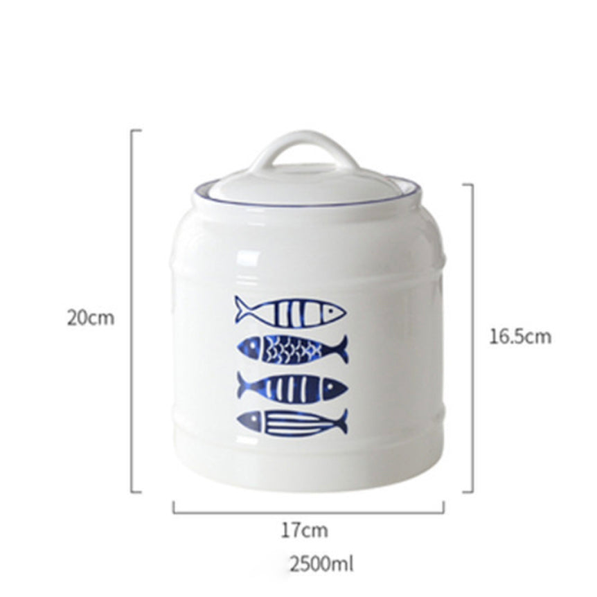 Airtight Jars Blue Nestasia