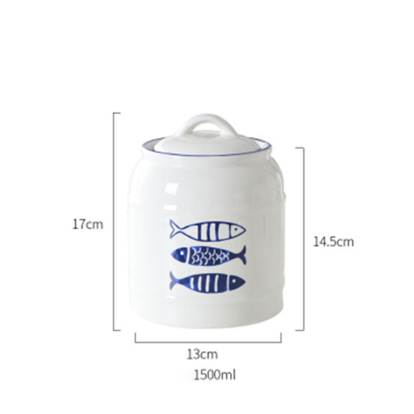 Airtight Jars Blue Nestasia