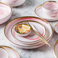 Pink Marble Plate Nestasia