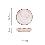 Pink Marble Plate Nestasia