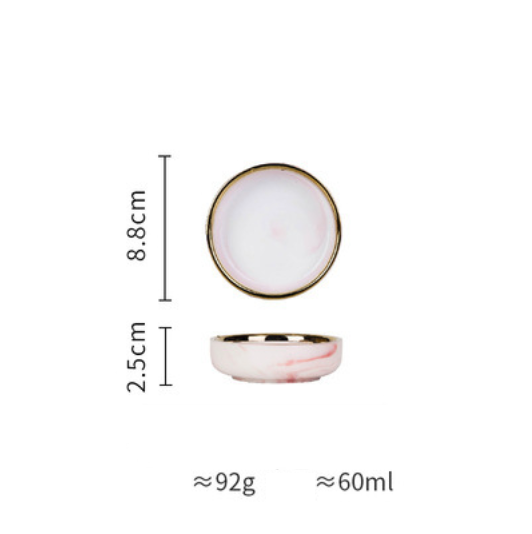 Pink Marble Plate Nestasia