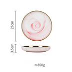 Pink Marble Plate Nestasia