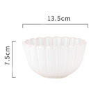 Ocean Snack Bowl White 500ml Nestasia