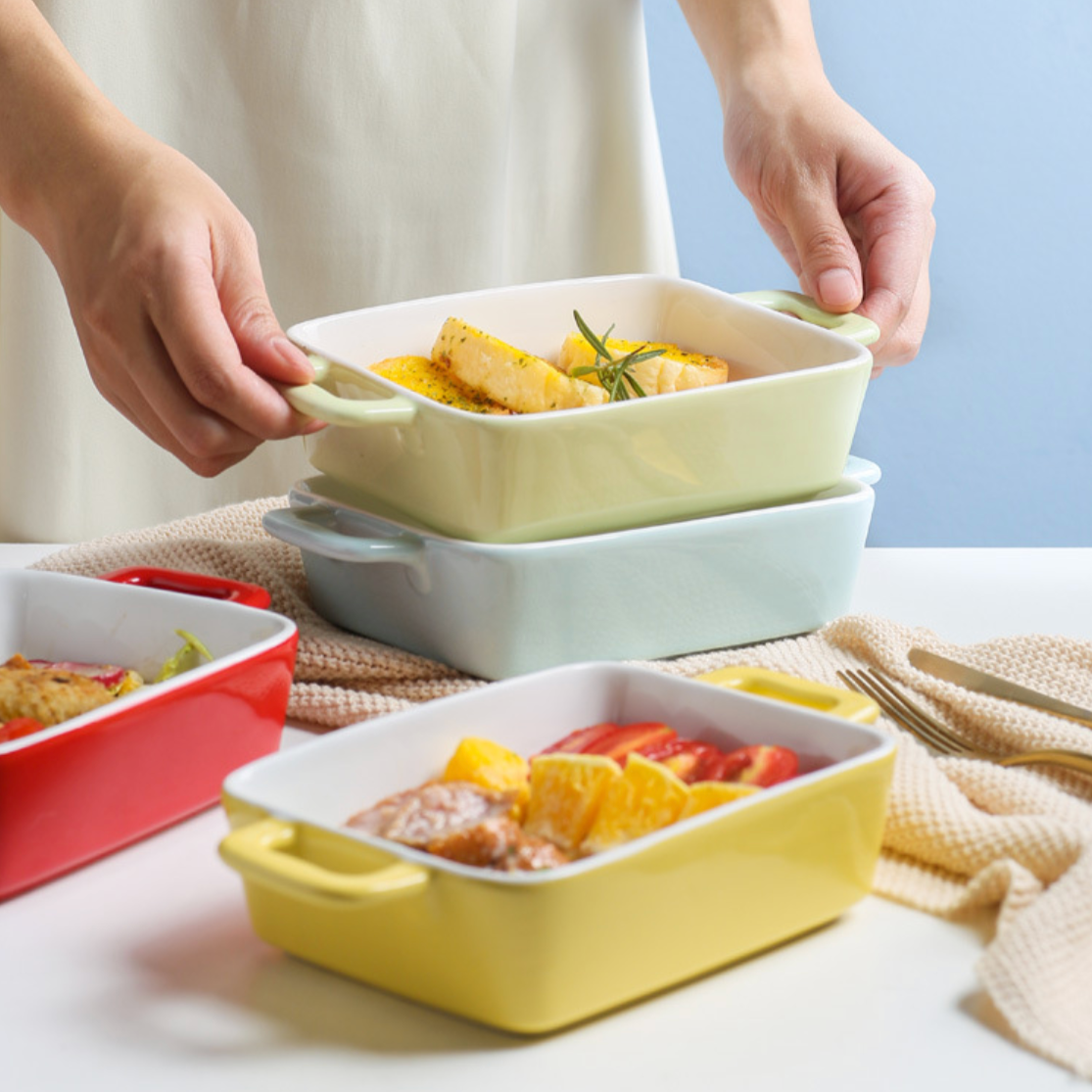 Ceramic Baking Dish Nestasia