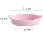 Polka Dots Dish 400 ml Nestasia