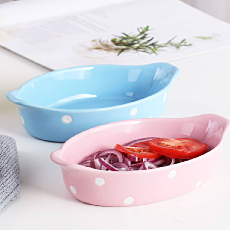 Polka Dots Dish 400 ml Nestasia