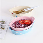 Polka Dots Dish 400 ml Nestasia