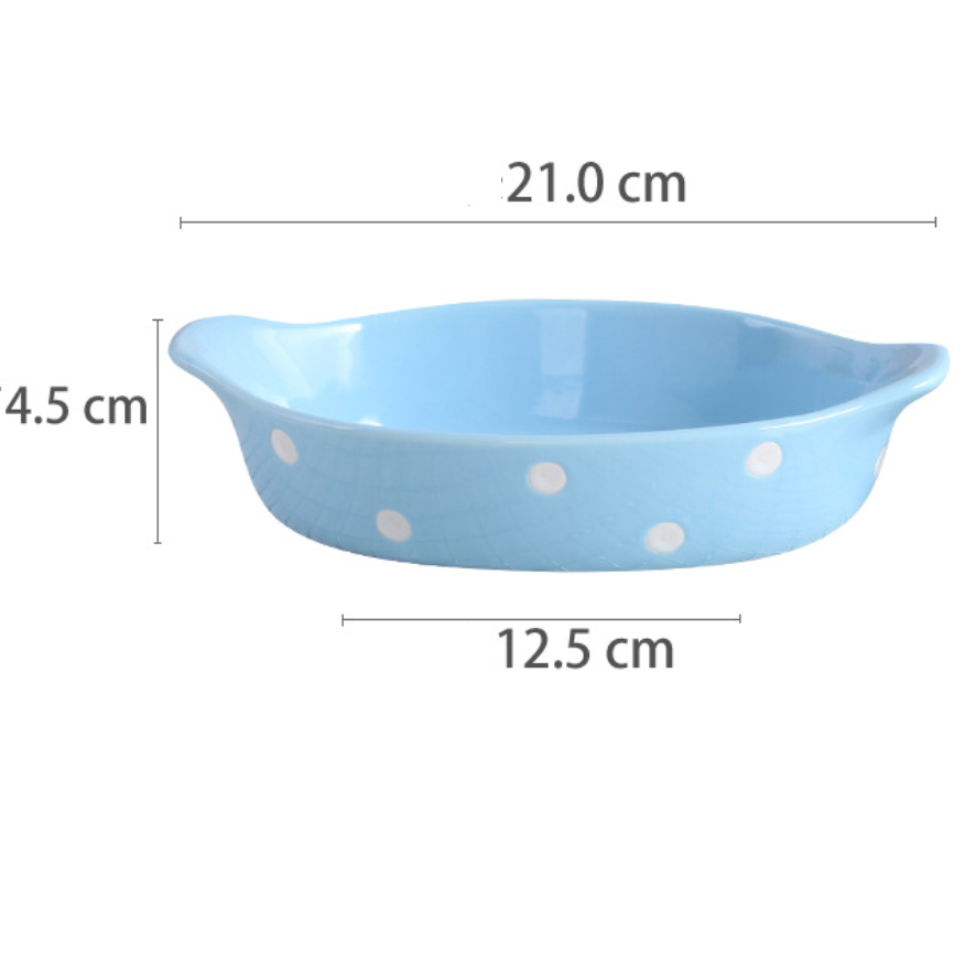 Polka Dots Dish 400 ml Nestasia