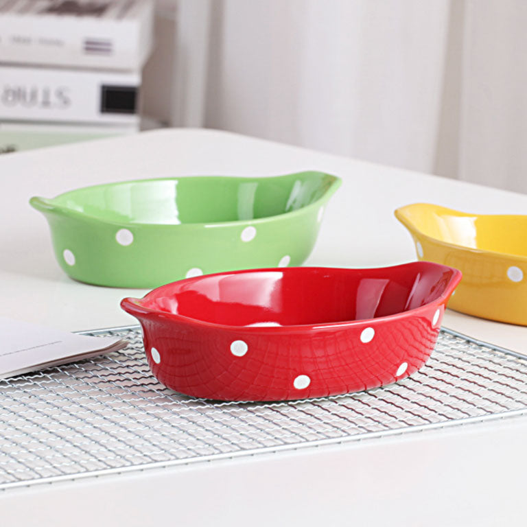 Polka Dots Dish 400 ml Nestasia