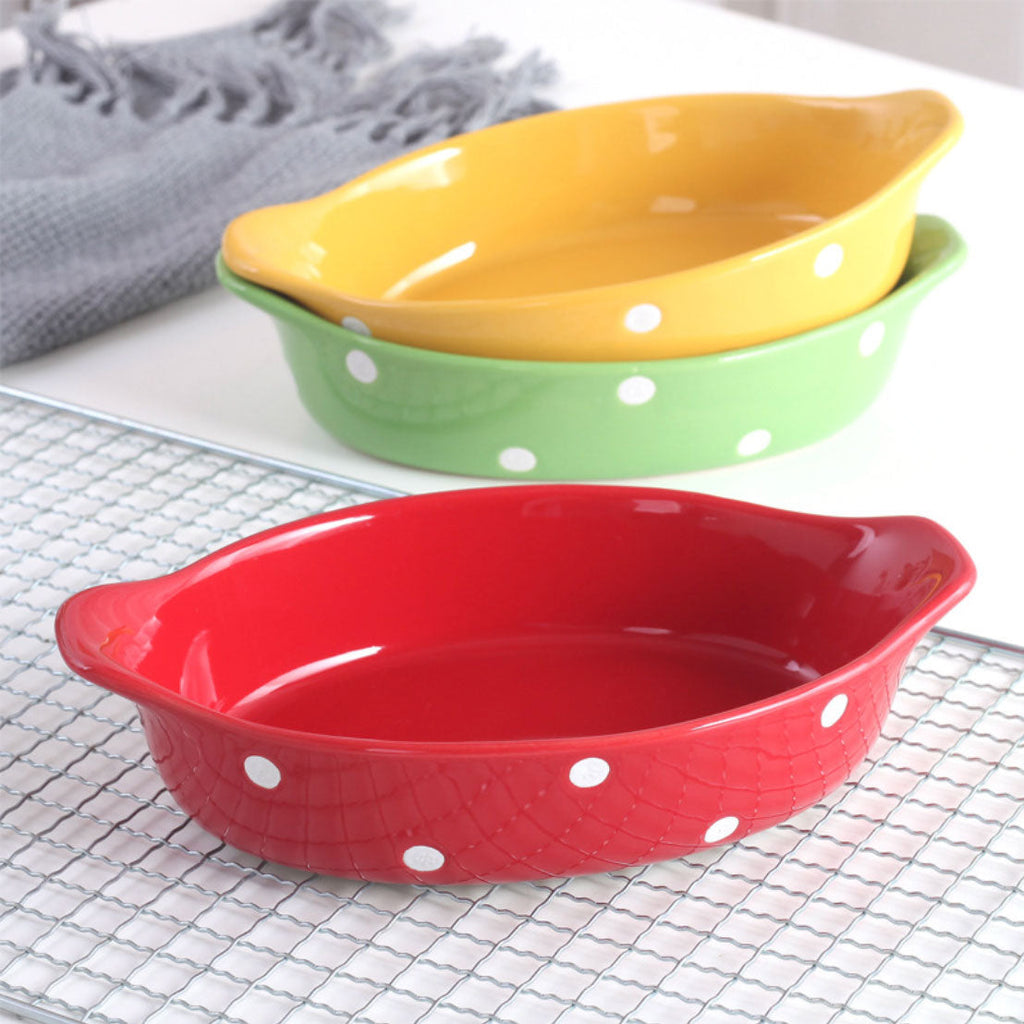 Polka Dots Dish 400 ml Nestasia