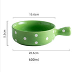 Dots Bowl With Handle Nestasia