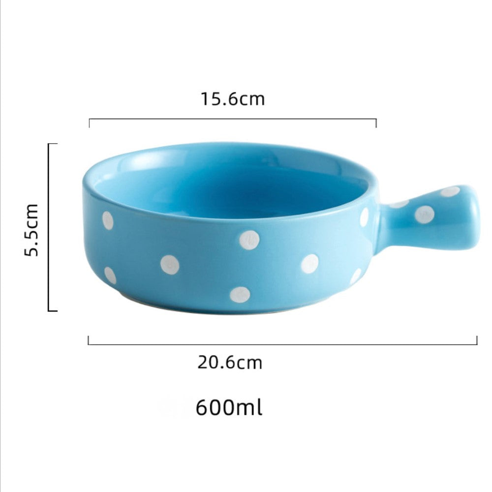Dots Bowl With Handle Nestasia