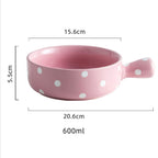 Dots Bowl With Handle Nestasia