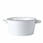 Crystal White Serving Bowl Large Nestasia