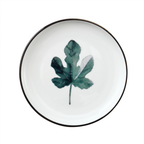Side Plate With Leaf Motif Nestasia