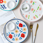 Floral Dumpling Plate Nestasia
