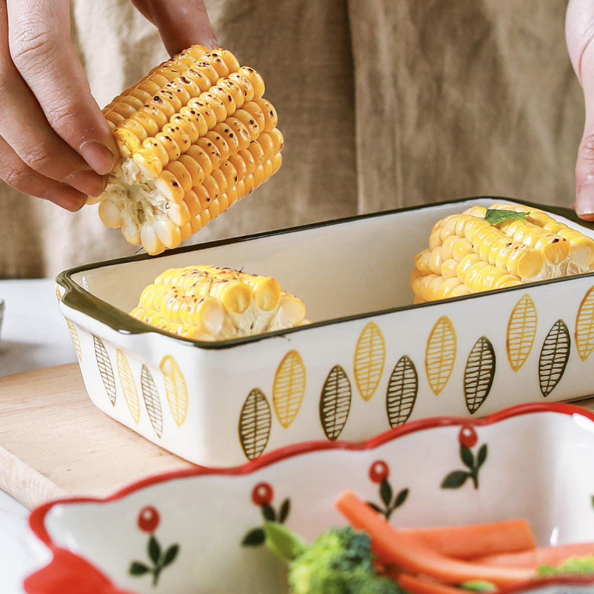 Microwave Trays - Rectangle Nestasia