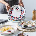 Floral Dumpling Plate Nestasia